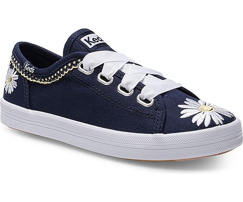 Keds Kids Navy Sneakers - Keds Kickstart 927NWTDVB